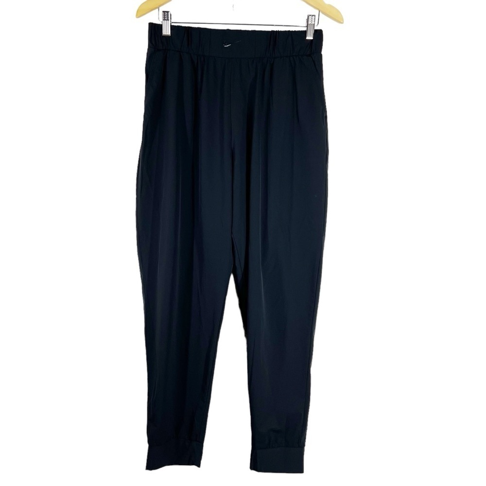 NIKE DRI-FIT Black Pull on Flex Bliss Lux Slim Fit Training Pants Women's Large